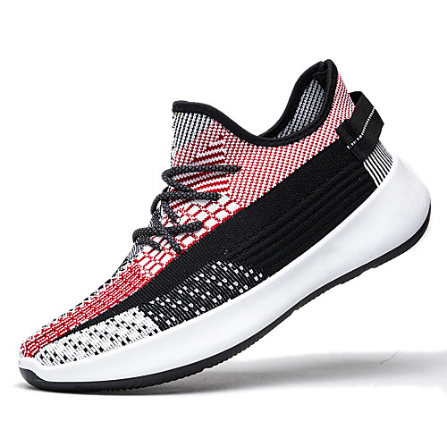 

Unisex Spring & Summer / Fall & Winter Casual Daily Outdoor Trainers / Athletic Shoes Walking Shoes Mesh / PU Breathable Waterproof Non-slipping Black / Red / Purple / Blue