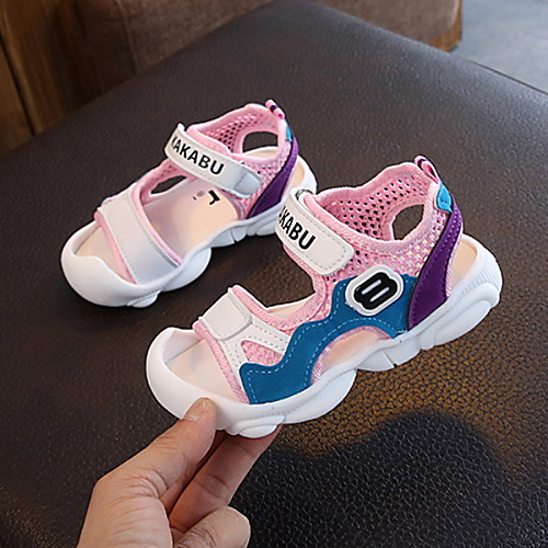 

Girls' Comfort PU Sandals Little Kids(4-7ys) Black / Pink / Beige Summer