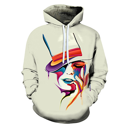 

Men's Hoodie 3D / Cartoon / Character Hooded 3D Print / Casual Rainbow US32 / UK32 / EU40 US34 / UK34 / EU42 US36 / UK36 / EU44 US38 / UK38 / EU46 US40 / UK40 / EU48 US42 / UK42 / EU50 US44 / UK44