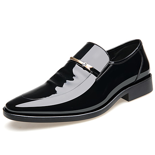 

Men's Spring & Summer / Fall & Winter Classic / Casual Daily Office & Career Loafers & Slip-Ons Walking Shoes Leather Shock Absorbing Wear Proof Brown / Black