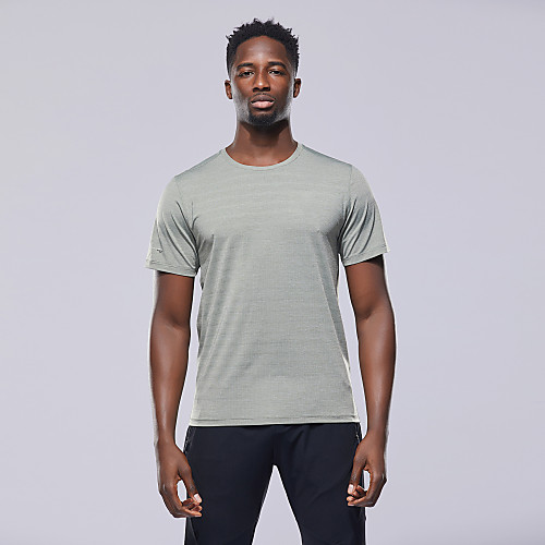 

Men's Solid Colored T-shirt Daily Sports Round Neck Royal Blue / Light Green / Gray / Short Sleeve