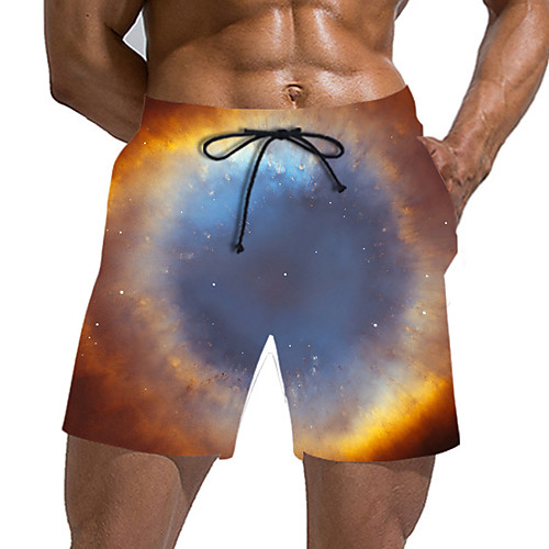 

Men's Sporty Basic Daily Holiday Slim Chinos Shorts Pants - 3D Print Drawstring Summer Blue US32 / UK32 / EU40 / US34 / UK34 / EU42 / US36 / UK36 / EU44