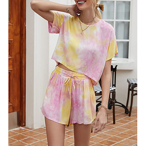 

Summer Comfy Tie-Dye One Piece Pajamas