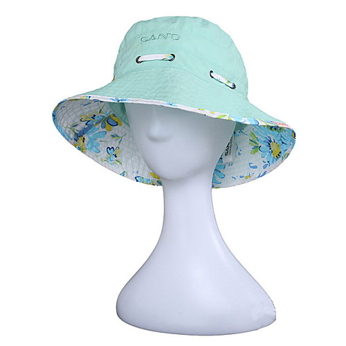 

Women's Sun Hat Hiking Hat 1 pc Summer Outdoor Sunscreen UV Resistant Breathable Quick Dry Hat Cotton Yellow Green Amethyst for Camping / Hiking Hunting Climbing / Lightweight Materials