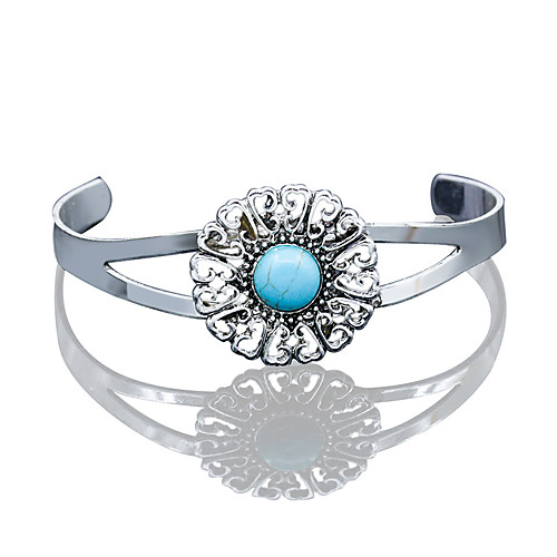 

Women's Bracelet Classic Wedding Birthday Vintage Theme European Trendy Casual / Sporty Ethnic French Alloy Bracelet Jewelry Blue / Royal Blue For Date Festival