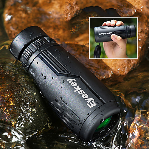 

Eyeskey 8 X 42 mm Monocular Roof Night Vision Pro Multi-Resistant Coating 98.1/1000 m Fully Multi-coated BAK4 Camping / Hiking Outdoor Exercise Hunting and Fishing Silicon Rubber Spectralite ABSPC