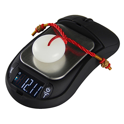 

200g 0.01g Portable Digital Scale Mouse Shape Jewelry Scale Precision Kitchen Scale
