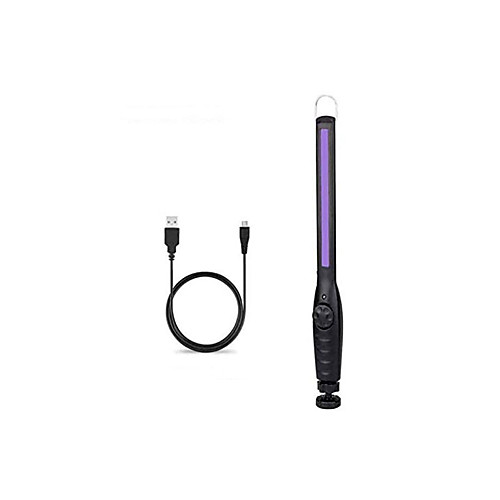 

Uv Disinfection Lamp Black Light Flashlights / Torch LED LED 30 Emitters 1 Mode Portable Lightweight Everyday Use USB Purple Light Source Color Black