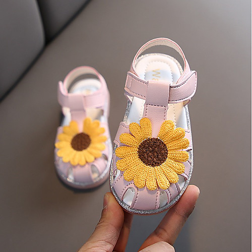 

Girls' Comfort PU Sandals Toddler(9m-4ys) / Little Kids(4-7ys) White / Pink Summer