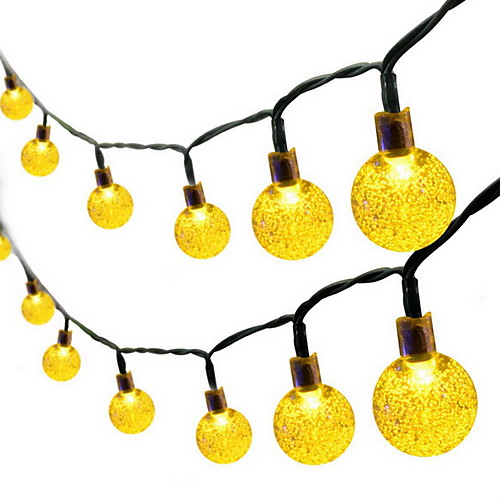 

5m String Lights 30 LEDs Warm White White Blue Christmas New Year's Party Decorative 2 V