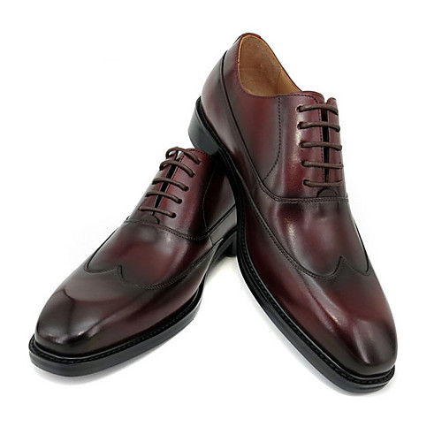 

Men's Spring & Summer Classic Daily Oxfords PU Wine