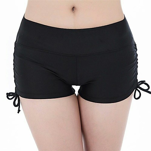 

Women's Swim Shorts Bottoms Breathable Quick Dry Limits Bacteria Swimming Diving Solid Colored Summer / High Elasticity