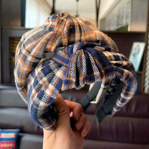 

Double Layer Cloth Hair Accessory with Flower 1 Piece Casual / Daily Wear Headpiece