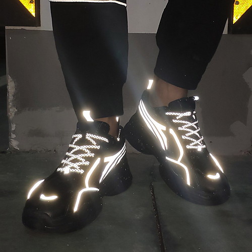

Men's Spring & Summer / Fall & Winter Casual Daily Trainers / Athletic Shoes Mesh Black / White / White / Black