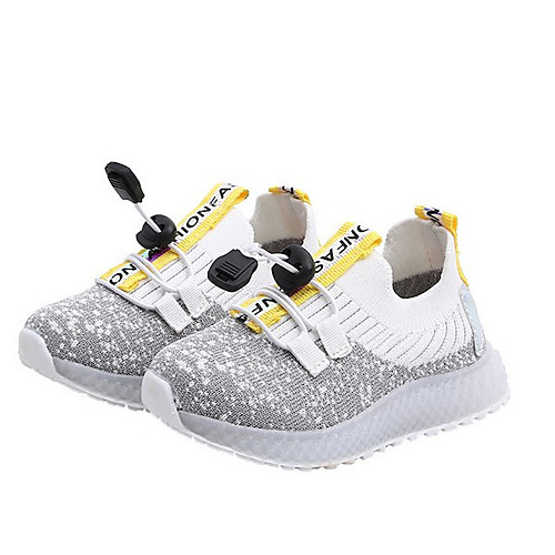 

Boys' Comfort Elastic Fabric Loafers & Slip-Ons Toddler(9m-4ys) / Little Kids(4-7ys) White / Black / Gold Spring