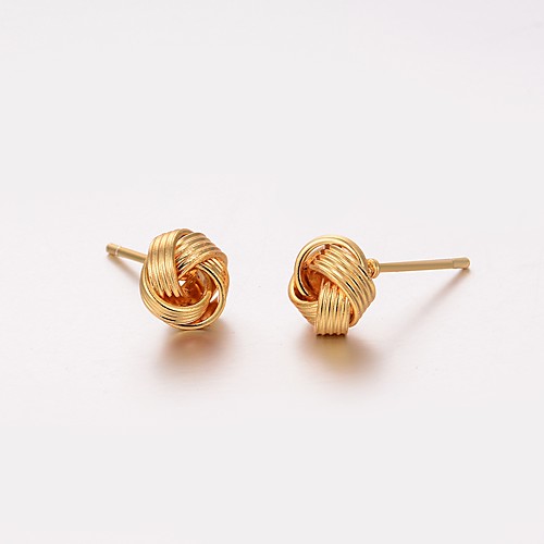 

Women's Stud Earrings Classic Simple Classic Boho Earrings Jewelry Yellow For Party Gift 1 Pair
