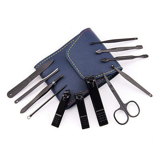 

12 pcs Stainless Steel Multi Function Best Quality Trendy Romantic Office / Career Daily Nail Art Tool for Finger Nail Toe Nail