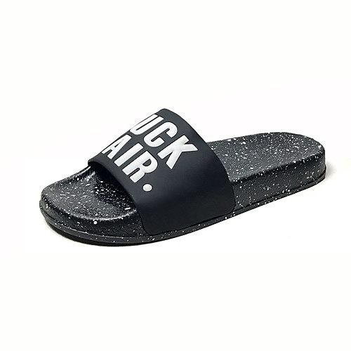 

Unisex Summer Classic / British Daily Outdoor Slippers & Flip-Flops Walking Shoes Rubber Breathable Wear Proof White / Black