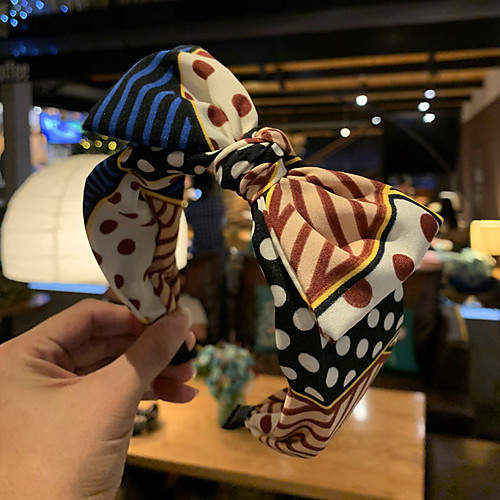 

Double Layer Cloth Hair Accessory with Flower 1 Piece Casual / Daily Wear Headpiece