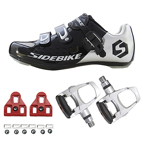

SIDEBIKE Adults' Sneakers Bike Shoes Road Bike Shoes Cushioning Ultra Light (UL) Cycling / Bike Men's Women's Unisex Cycling Shoes