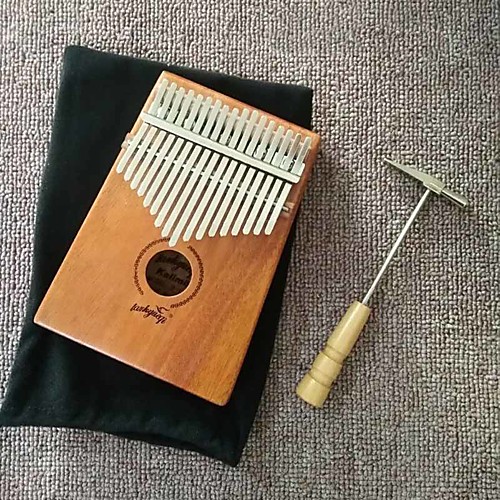 

Kalimba 7 Key Finger Mbira Sanza Thumb Piano Wood Portable Best Gift for Kids and Beginners