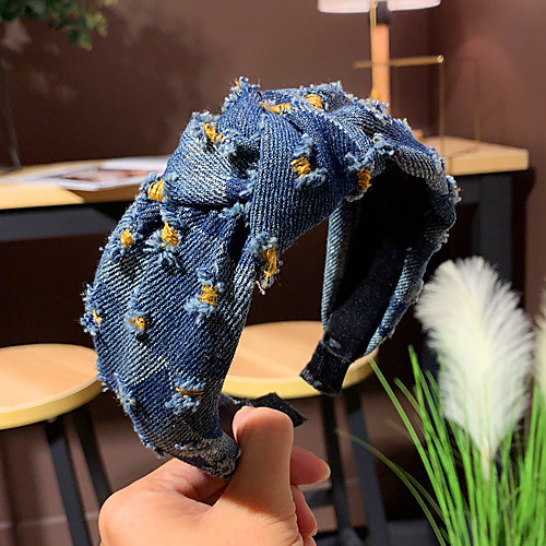 

Double Layer Cloth Hair Accessory with Flower 1 Piece Casual / Daily Wear Headpiece