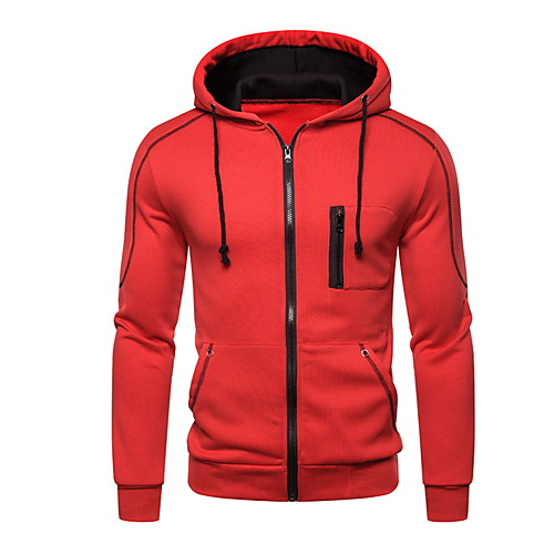 

Men's Hoodie Solid Colored Hooded Basic Black Red Light gray Navy Blue US34 / UK34 / EU42 US36 / UK36 / EU44 US38 / UK38 / EU46 US40 / UK40 / EU48 US42 / UK42 / EU50