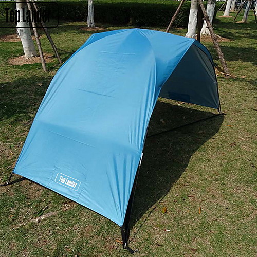 

Cross-border Outdoor Sunshade Beach Tent Portable Sunscreen Coated Silver Double Folding Tent Canopy Spot