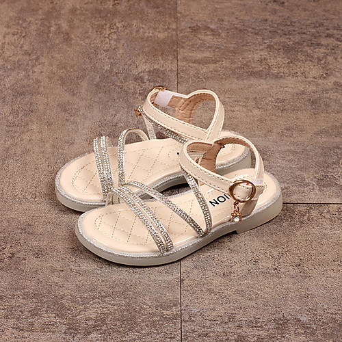 

Girls' Comfort PVC Sandals Little Kids(4-7ys) Black / Beige Summer