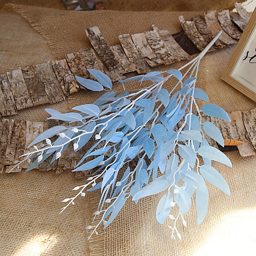 

60cm 5 Fork Bundle Willow Leaf Wedding Decoration Artificial Flower Leaf Material 1 Stick