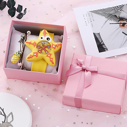 

Kids Quartz Watches New Arrival Fashion Yellow Silicone Quartz Yellow Chronograph Cute New Design 1 set Analog