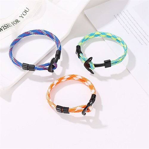 

Women's Bracelet Classic Wedding Birthday Vintage Theme European Trendy Casual / Sporty Ethnic French Alloy Bracelet Jewelry Purple / Orange / Green For Date Festival