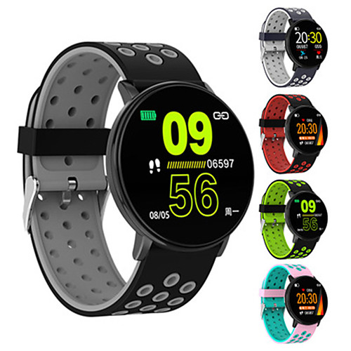 

W8 Unisex Smartwatch Android iOS Bluetooth Touch Screen Heart Rate Monitor Blood Pressure Measurement Health Care Camera Control ECGPPG Pedometer Sleep Tracker Sedentary Reminder Community Share