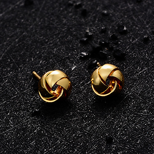 

Women's Stud Earrings Classic Simple Classic Boho Earrings Jewelry Yellow For Party Gift 1 Pair