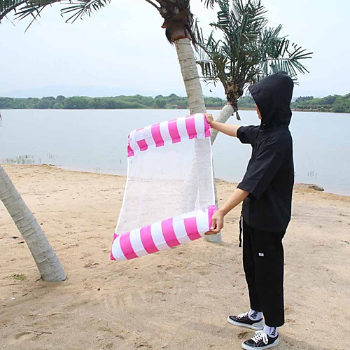 

Inflatable Pool Float Inflatable Pool Water Hammock Drifter Pool Hammock Outdoor Portable PVC(PolyVinyl Chloride) Summer Pool 1 pcs Unisex Adults'