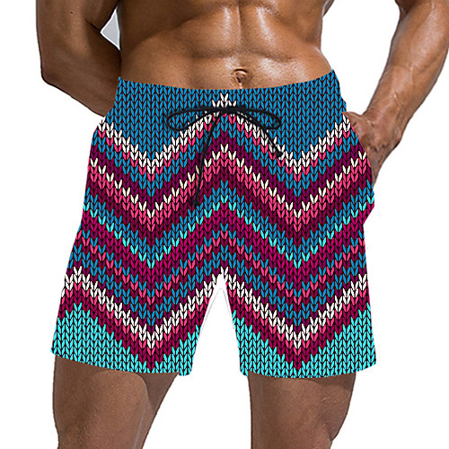 

Men's Sporty Basic Daily Holiday Slim Chinos Shorts Pants - 3D Print Drawstring Sports Summer Blue US32 / UK32 / EU40 / US34 / UK34 / EU42 / US36 / UK36 / EU44