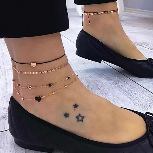 

Women's Ankle Bracelet Boho Anklet Jewelry Gold For Daily