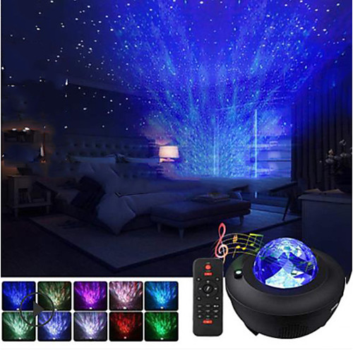 

Baby & Kids' Night Lights Music Moon Star LED Lighting Light Up Toy Glow 5 V USB Kid's Adults for Birthday Gifts and Party Favors 1 pcs