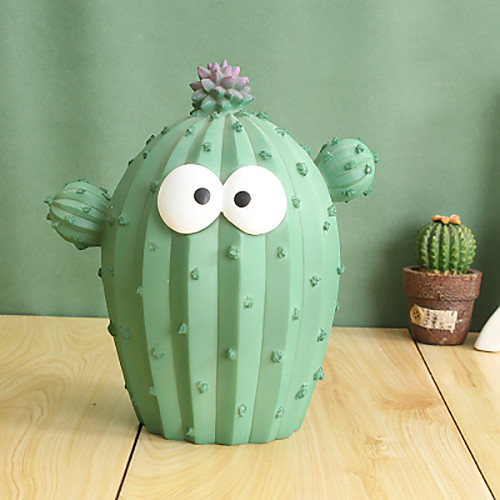 

Piggy Bank / Money Bank Floral Theme Cactus Creative For Teenager Children's Boys' Girls' / 14 Years & Up