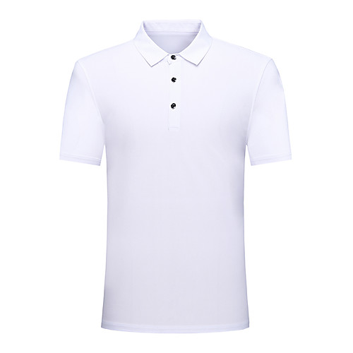 

Men's Solid Colored Polo Business Basic Daily Work White / Black / Blushing Pink / Green / Dark Gray / Light Green / Navy Blue