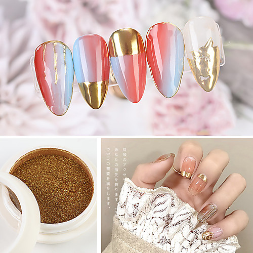 

1 pcs Water Resistant / Multi Function / Creative Glitter Glitter Powder For Finger Nail Creative nail art Manicure Pedicure Party / Evening / Daily / Festival Trendy / Fashion