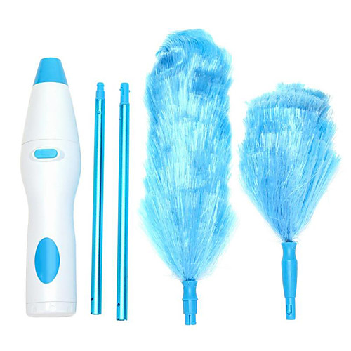 

Electric Feather Duster Adjustable Bookshelf Window Cleaning Brush As Household Clean Helper Automatic Dust Brush Duster