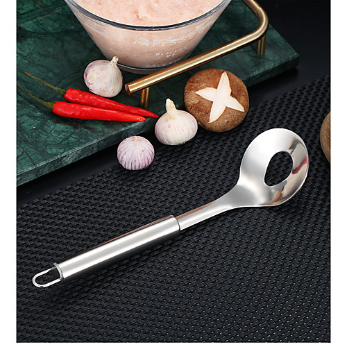 

Non-Stick Creative Meatball Maker Spoon Meat Baller with Elliptical Leakage Hole Ball Mold Kitchen Utensil Gadget Tool