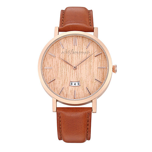 

Women's Sport Watch Elegant Fashion Genuine Leather Automatic self-winding White / Black Black Orange Water Resistant / Waterproof Adorable Analog - Digital