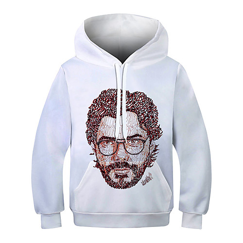 

Men's Hoodie White 3D / Graphic / Portrait 3D Print / Casual White US32 / UK32 / EU40 US34 / UK34 / EU42 US36 / UK36 / EU44 US38 / UK38 / EU46 US40 / UK40 / EU48 US42 / UK42 / EU50 US44 / UK44 / EU52