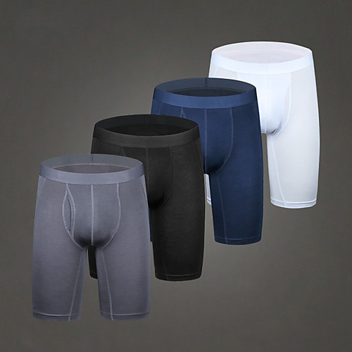 

Men's Sports Underwear Running Shorts Compression Shorts 1pc Spandex Sports Shorts Underwear Shorts Bottoms Running Walking Jogging Training Breathable Quick Dry Soft Fashion White Black Dark Blue