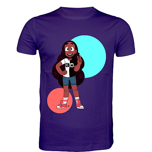 

Inspired by steven universe Cosplay Costume T-shirt Polyster Print Printing T-shirt For Men's