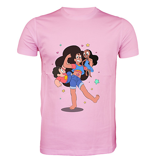 

Inspired by steven universe Cosplay Costume T-shirt Polyster Print Printing T-shirt For Men's
