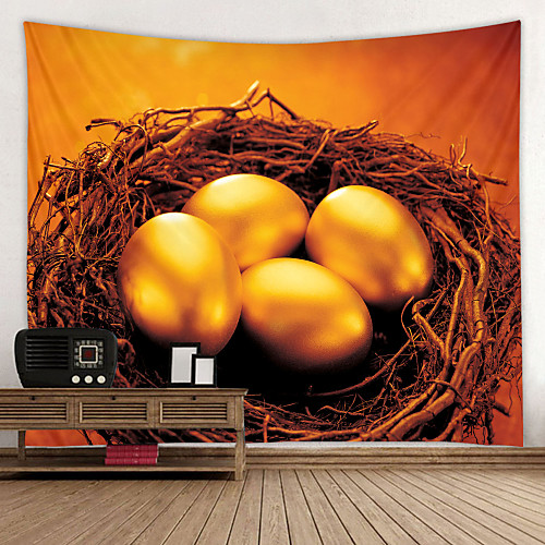 

L have a Golden egg Digital Printed Tapestry Decor Wall Art Tablecloths Bedspread Picnic Blanket Beach Throw Tapestries Colorful Bedroom Hall Dorm Living Room Hanging