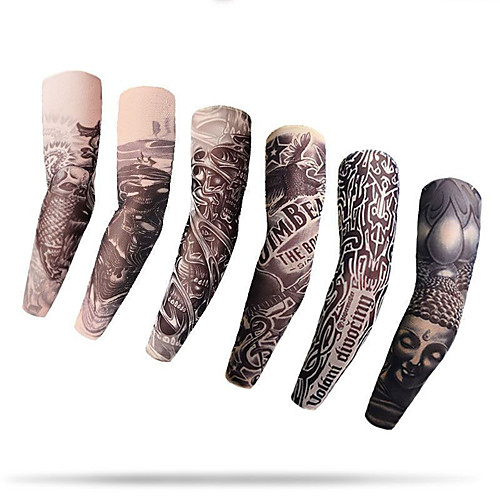 

UV Sun Protection Cooling Arm Sleeves Compression Arm Cover Shield Temporary Tattoo Arm Sleeve Sleeves Sun Sleeves Anti-Slip Ultraviolet Resistant Breathability Elastane for Fishing Hiking Outdoor